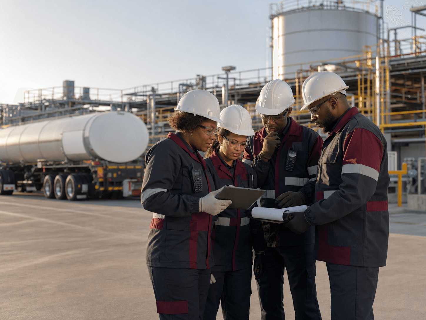 JTP Distribution operations team coordinating fuel deliveries